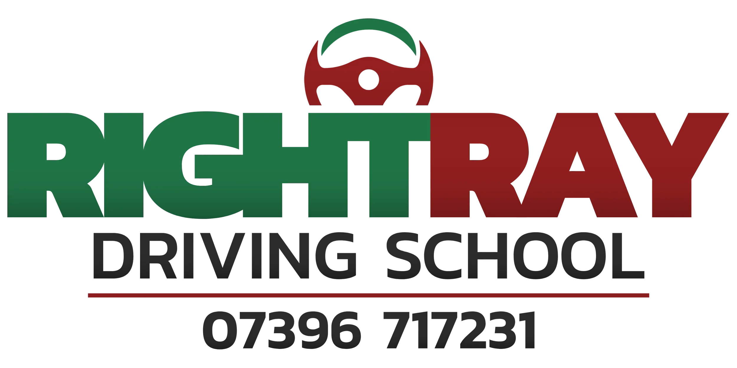 RightRay Driving School, telephone 07396 717231